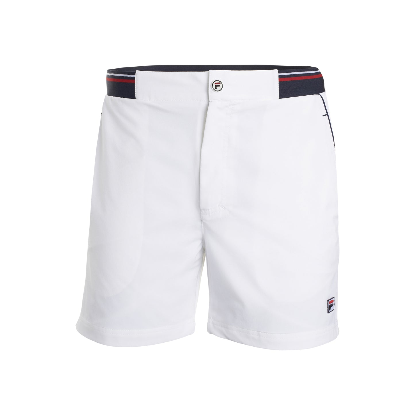 Fila Core Stephan Shorts Hombres-Blanco,Azul Oscuro Fila Core Stephan Shorts Hombres-Blanco,Azul Oscuro