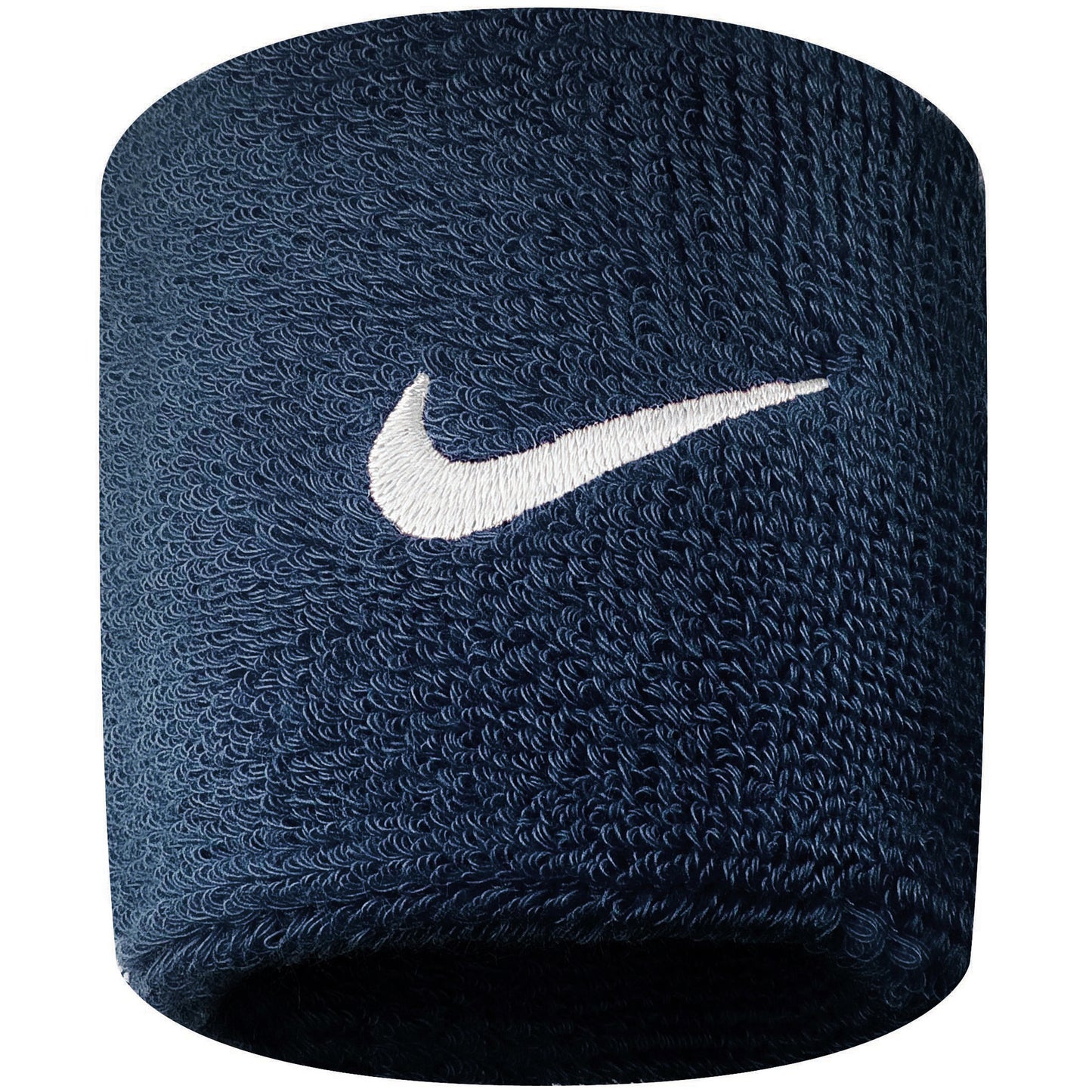 Nike Swoosh Cinta para sudor Pack de 2 corto - azul oscuro, blanco Nike Swoosh Cinta para sudor Pack de 2 corto - azul oscuro, blanco