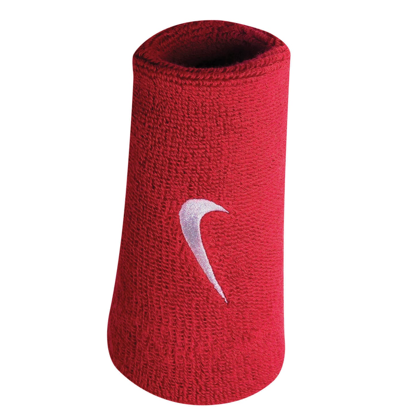 Nike Swoosh Doublewide Cinta para sudor Pack de 2 Unisex - rojo, blanco Nike Swoosh Doublewide Cinta para sudor Pack de 2 Unisex - rojo, blanco