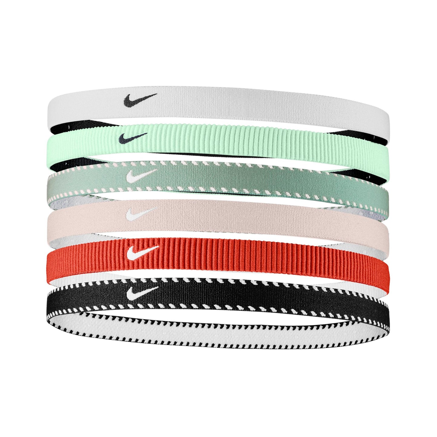 Nike Flex Classic Cinta Para El Pelo-Negro,Rojo Nike Flex Classic Cinta Para El Pelo-Negro,Rojo