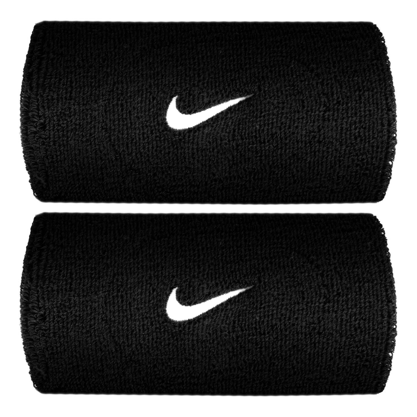 Nike Swoosh Classic Doublewide Cinta para sudor largo - negro, blanco Nike Swoosh Classic Doublewide Cinta para sudor largo - negro, blanco