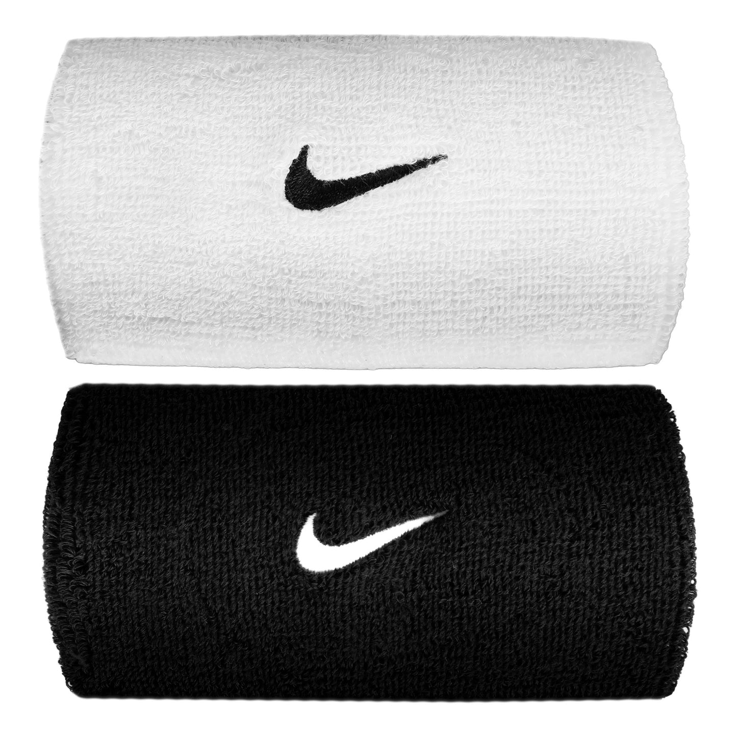 Nike Swoosh Classic Doublewide Cinta para sudor largo - negro, negro Nike Swoosh Classic Doublewide Cinta para sudor largo - negro, negro