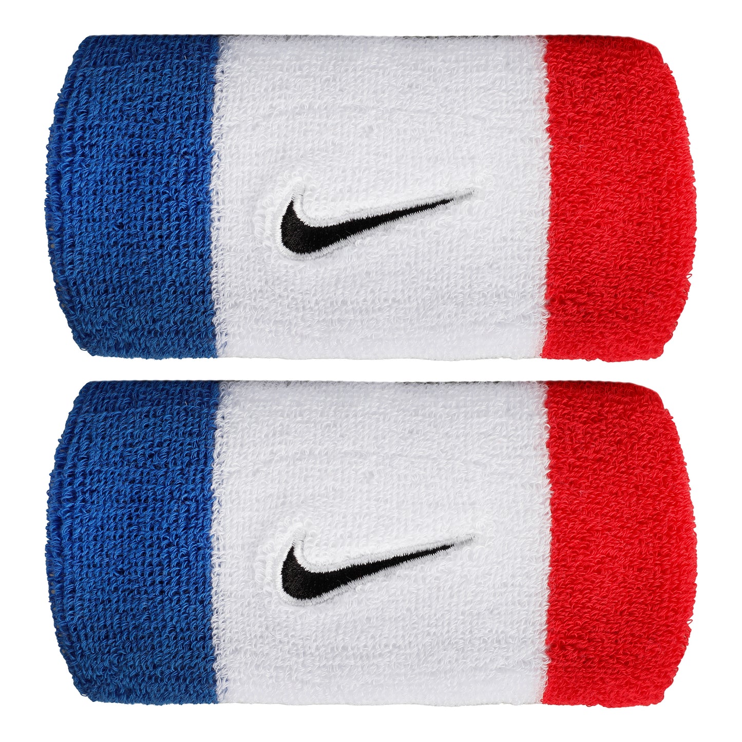 Nike Swoosh Classic Doublewide Cinta para sudor largo - azul, rojo Nike Swoosh Classic Doublewide Cinta para sudor largo - azul, rojo