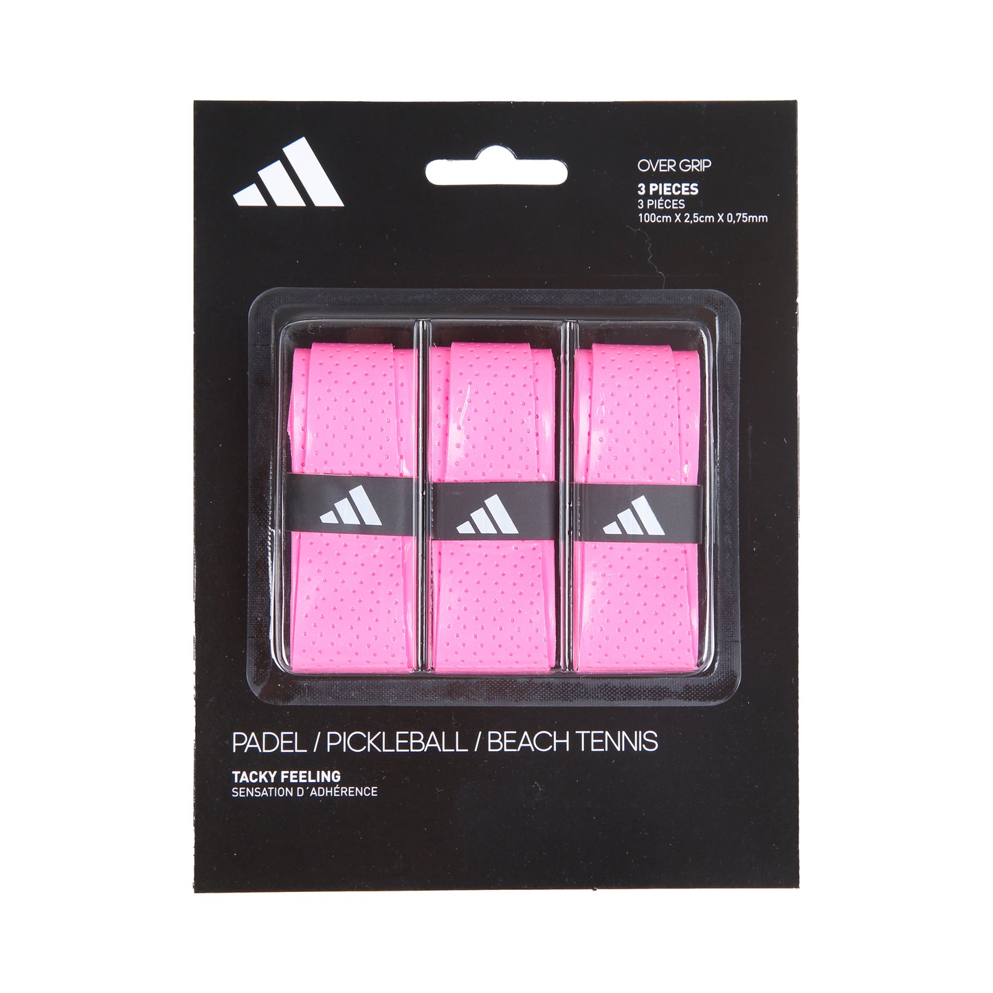 adidas Padel Overgrip Pack De 3-Rosa adidas Padel Overgrip Pack De 3-Rosa