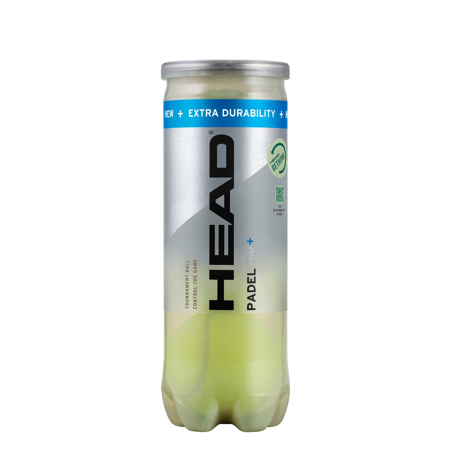 HEAD Padel Pro+ Bote De 3 Pelotas HEAD Padel Pro+ Bote De 3 Pelotas