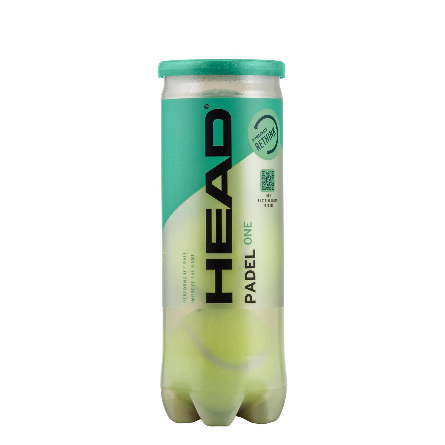 HEAD Padel One Bote De 3 Pelotas HEAD Padel One Bote De 3 Pelotas