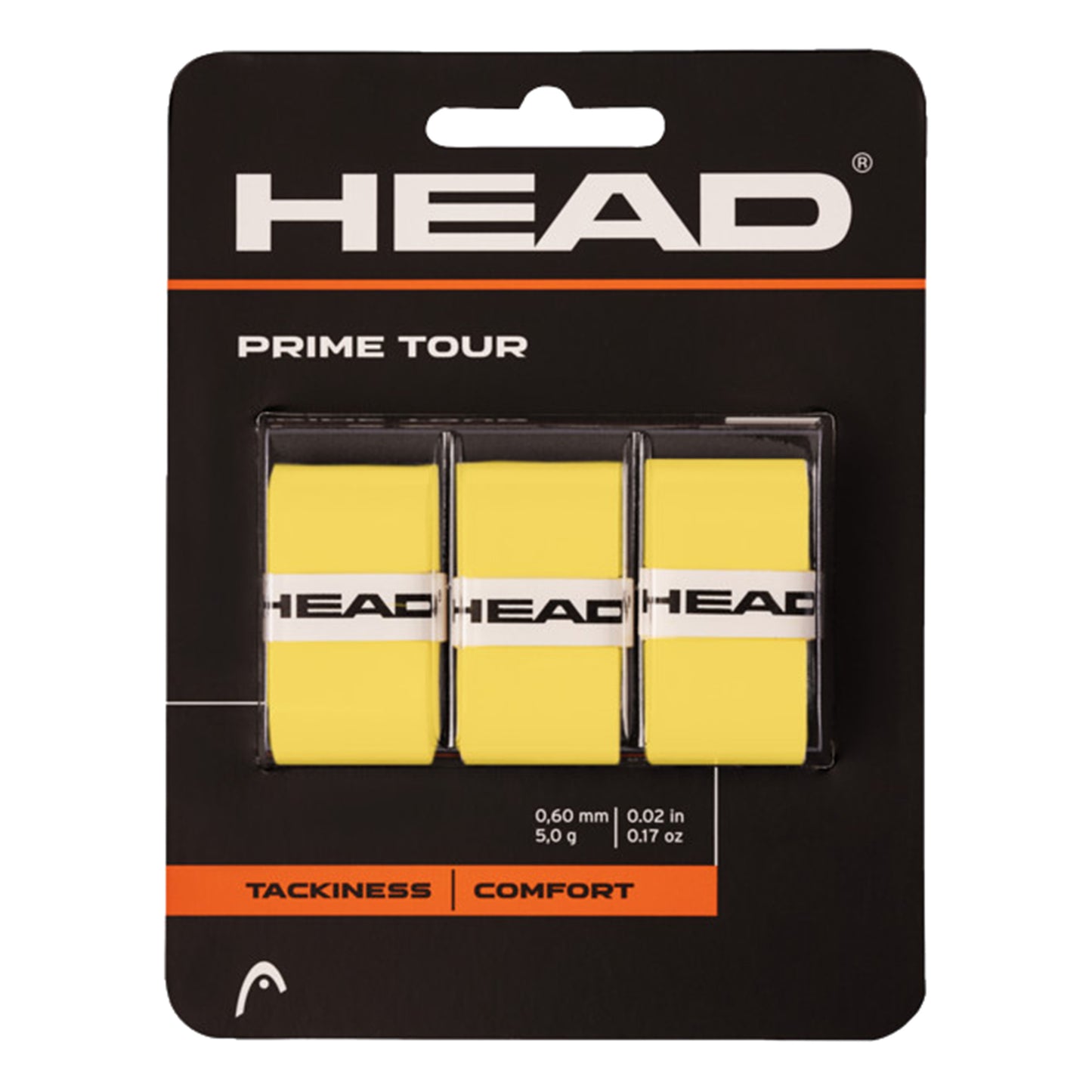 HEAD Prime Tour Pack de 3 - amarillo HEAD Prime Tour Pack de 3 - amarillo