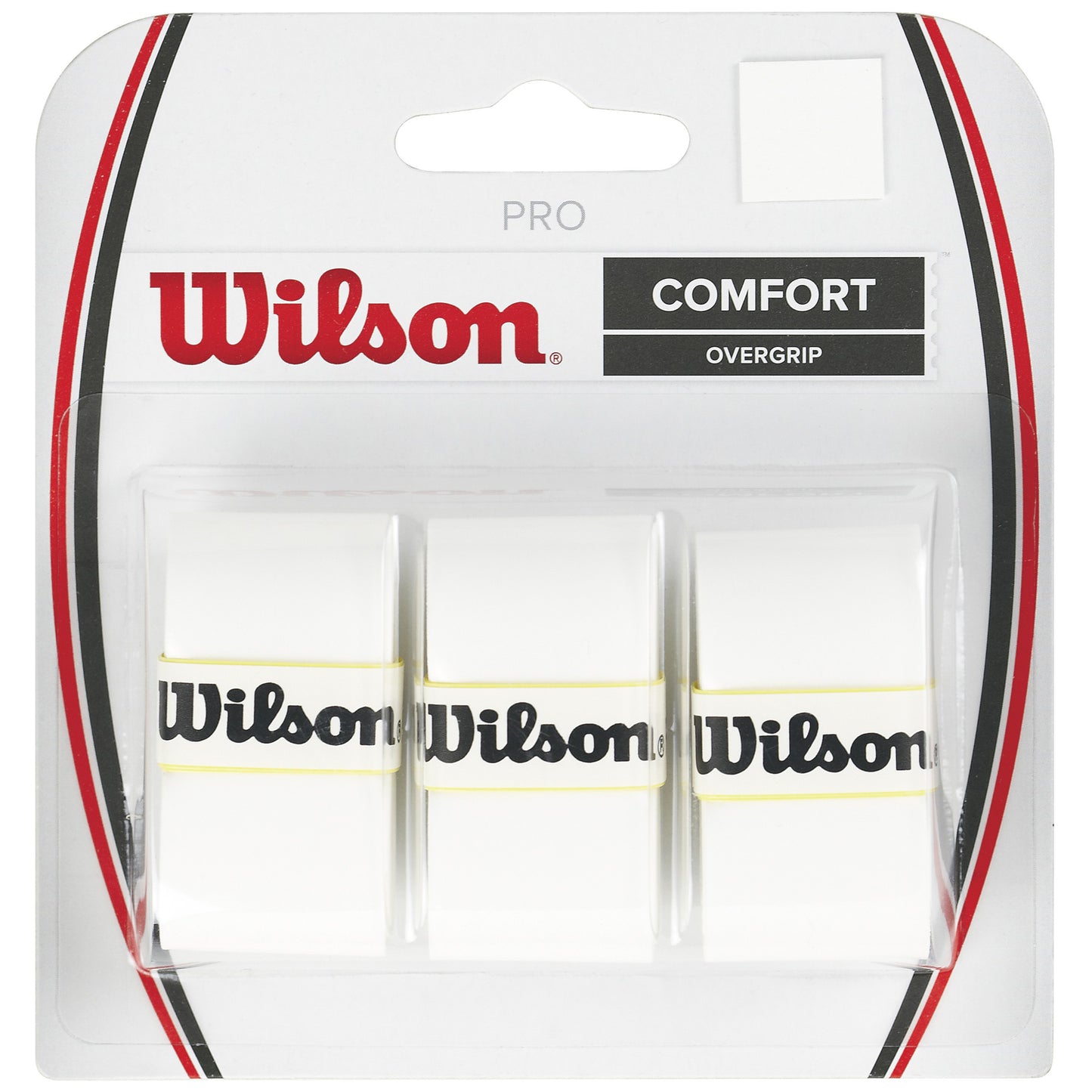 Wilson Pro Overgrip Pack De 3-Blanco Wilson Pro Overgrip Pack De 3-Blanco