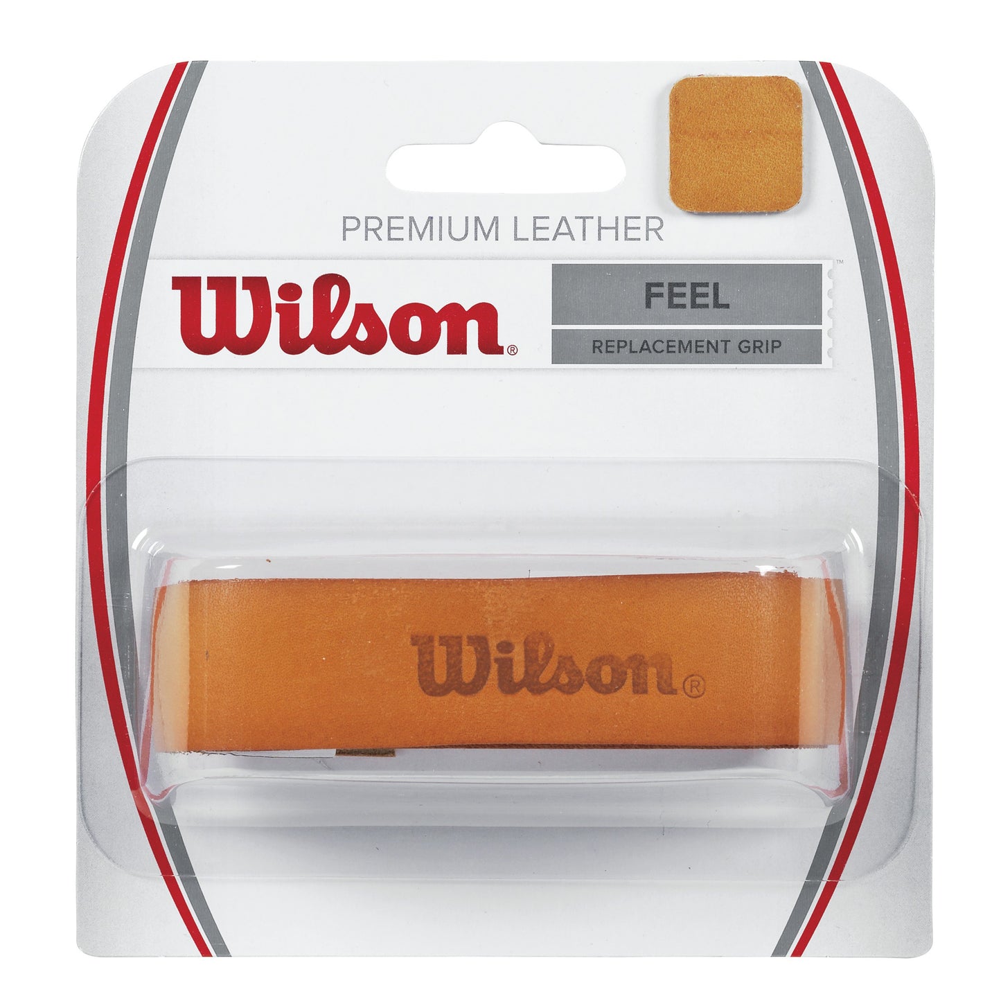 Wilson Premium Leather Replacement Grip Pack De 1-Marrón Wilson Premium Leather Replacement Grip Pack De 1-Marrón