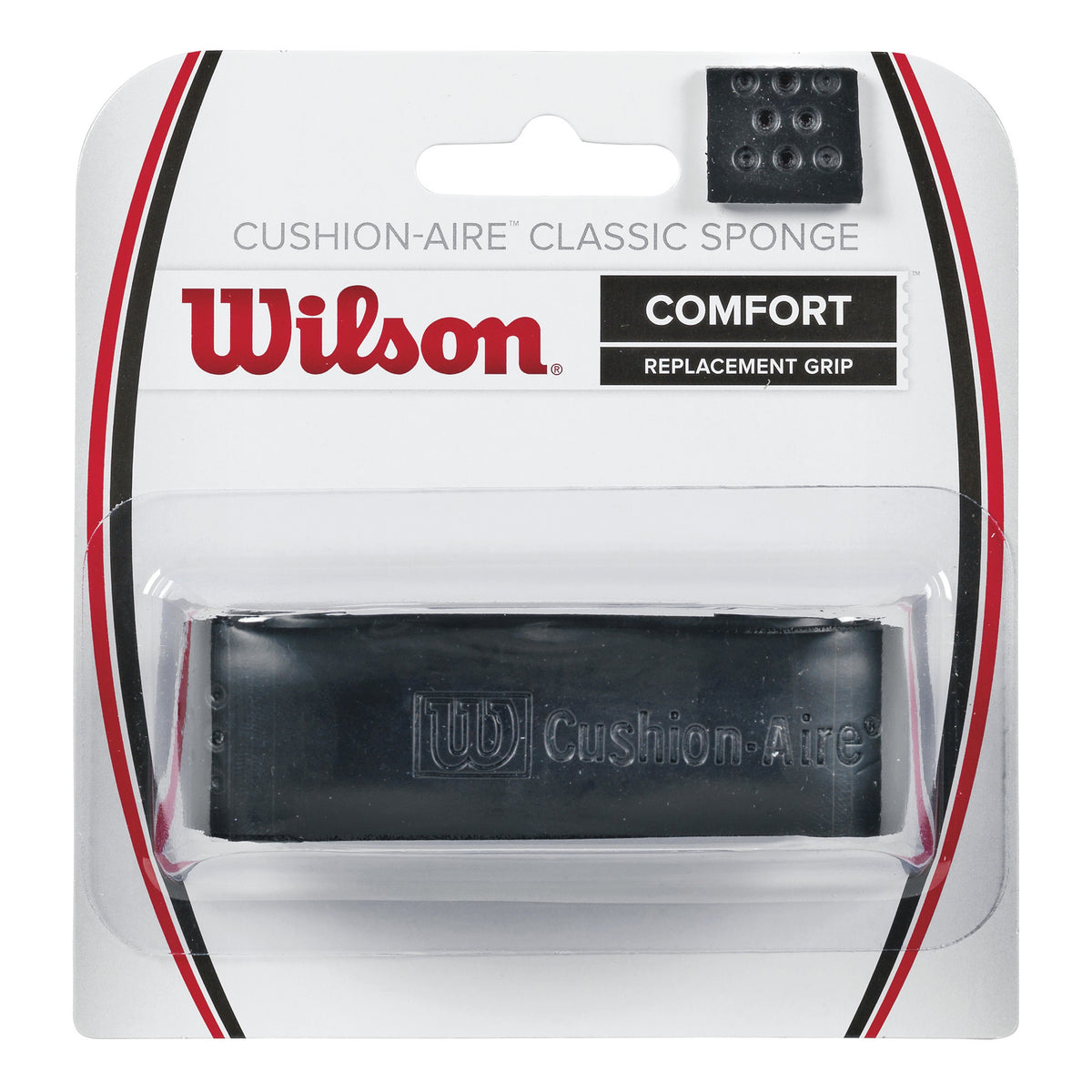 Wilson Cushion-Aire Classic Sponge Pack De 1-Negro Wilson Cushion-Aire Classic Sponge Pack De 1-Negro