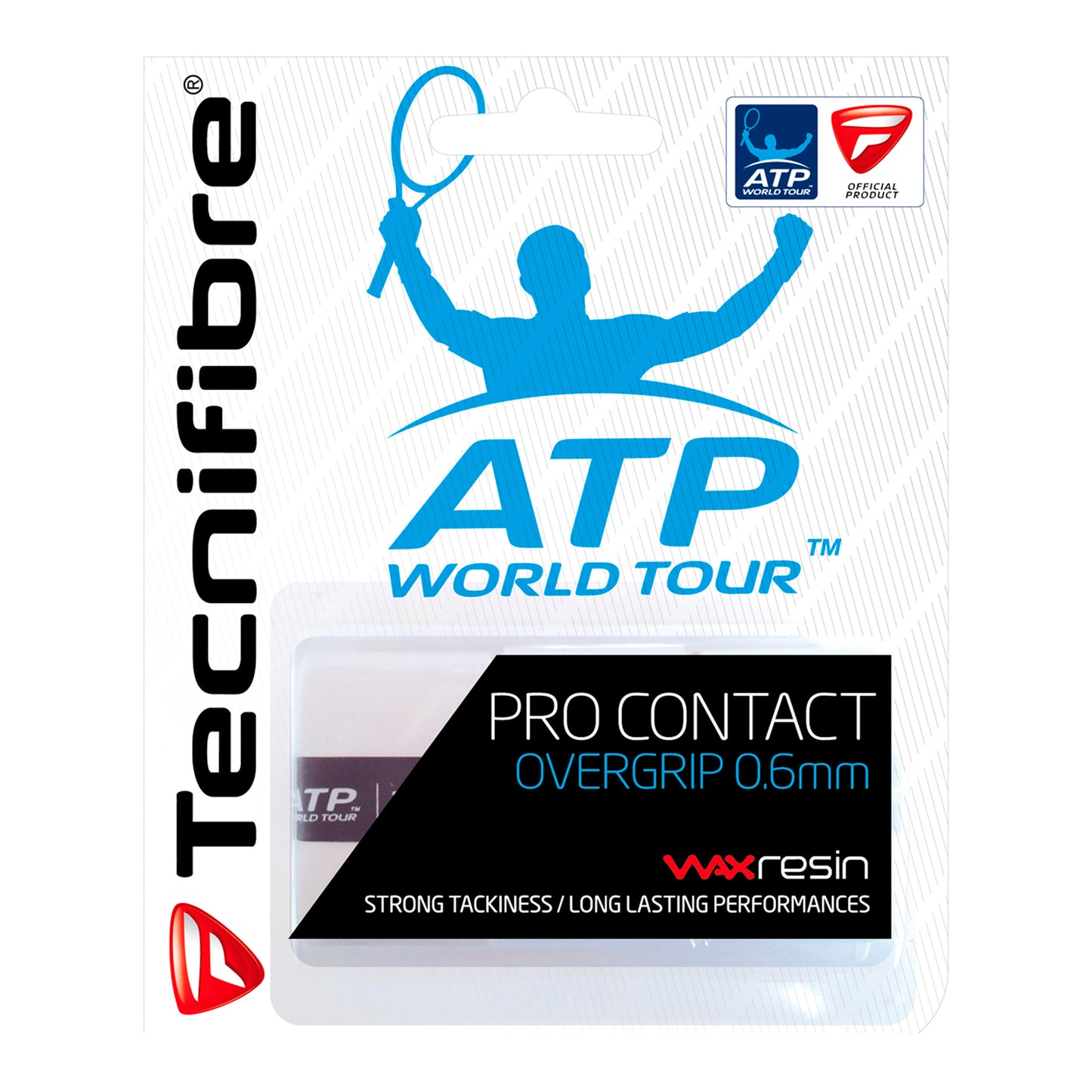 Tecnifibre Contact Pro Weiss Pack De 3-Blanco Tecnifibre Contact Pro Weiss Pack De 3-Blanco