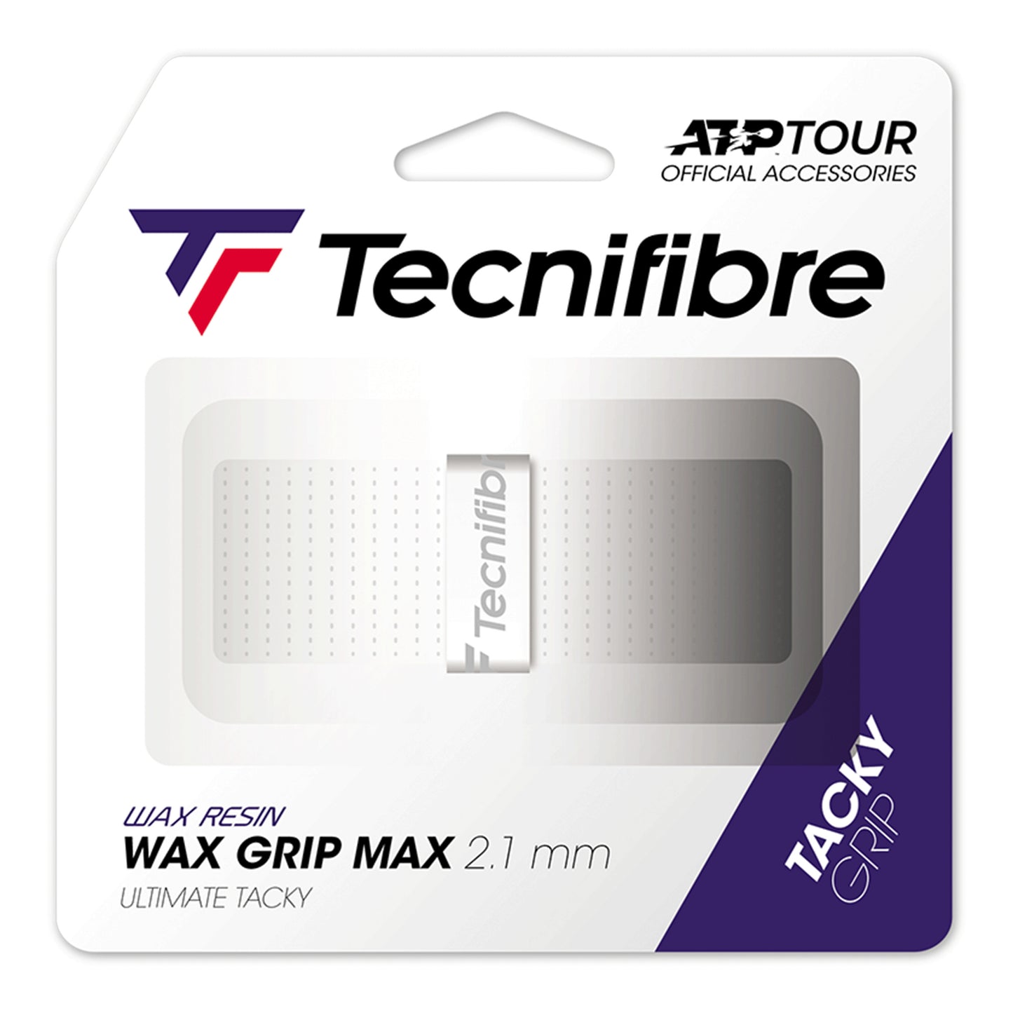 Tecnifibre Wax Max Grip Pack De 1-Blanco Tecnifibre Wax Max Grip Pack De 1-Blanco