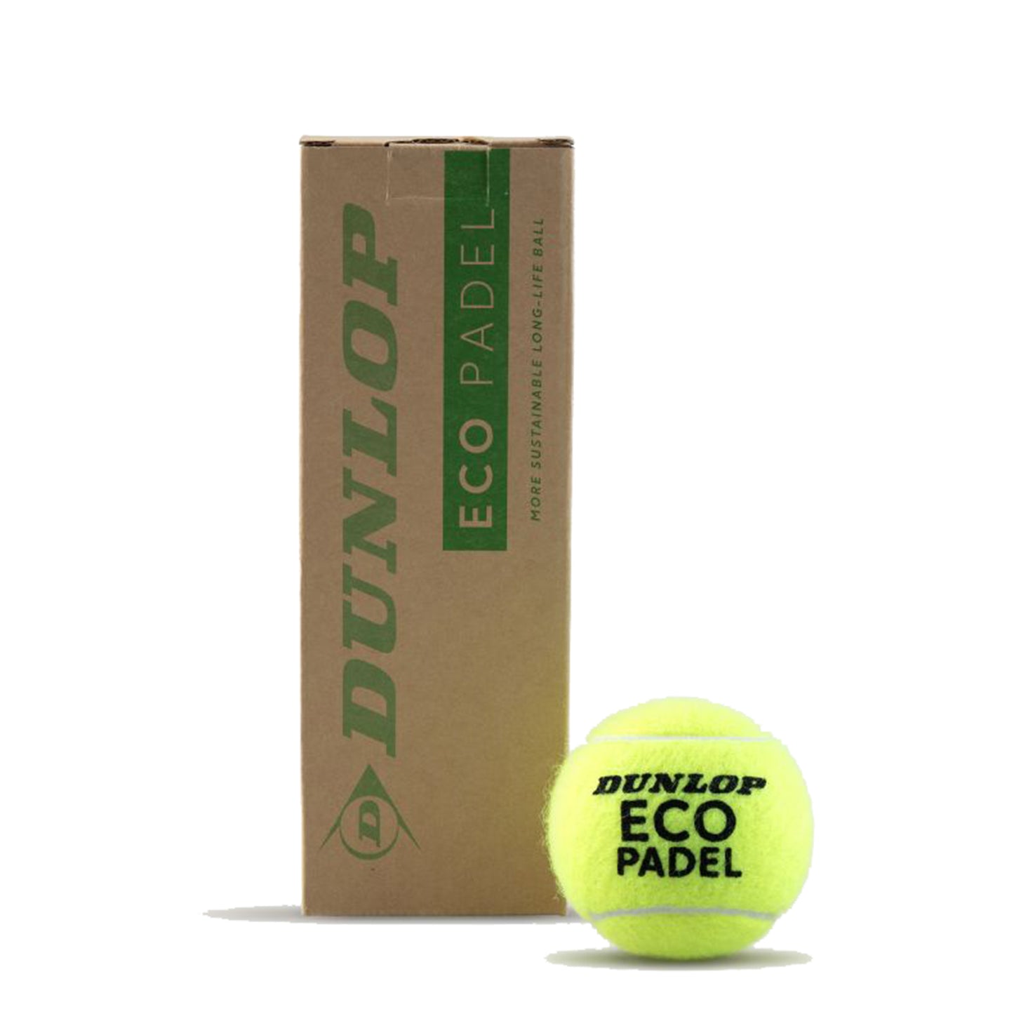 Dunlop Eco Padel Bote De 3 Pelotas Dunlop Eco Padel Bote De 3 Pelotas