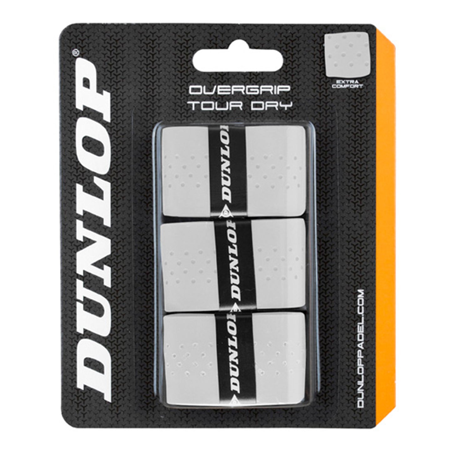 Dunlop Tour Dry Pack de 3-blanco Dunlop Tour Dry Pack de 3-blanco
