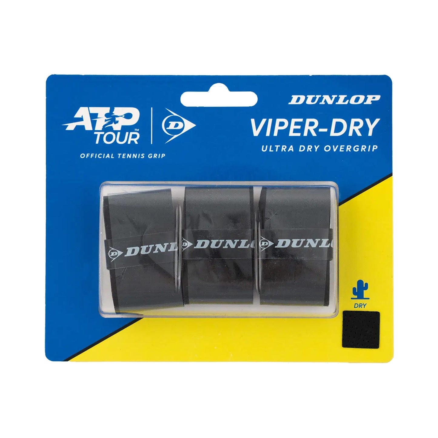 Dunlop ATP Viperdry Pack de 3 - negro Dunlop ATP Viperdry Pack de 3 - negro
