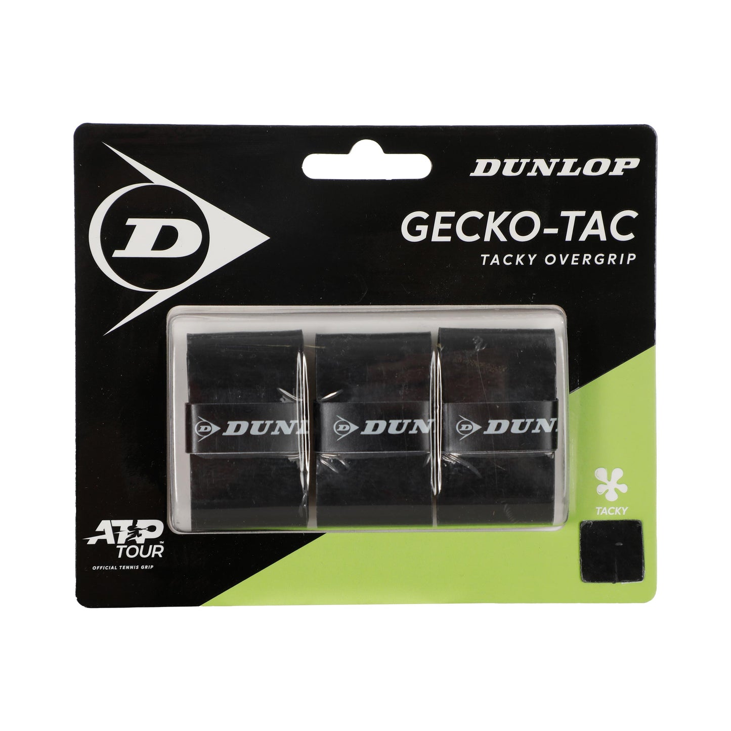 Dunlop Gecko-Tac Pack de 3 - negro Dunlop Gecko-Tac Pack de 3 - negro