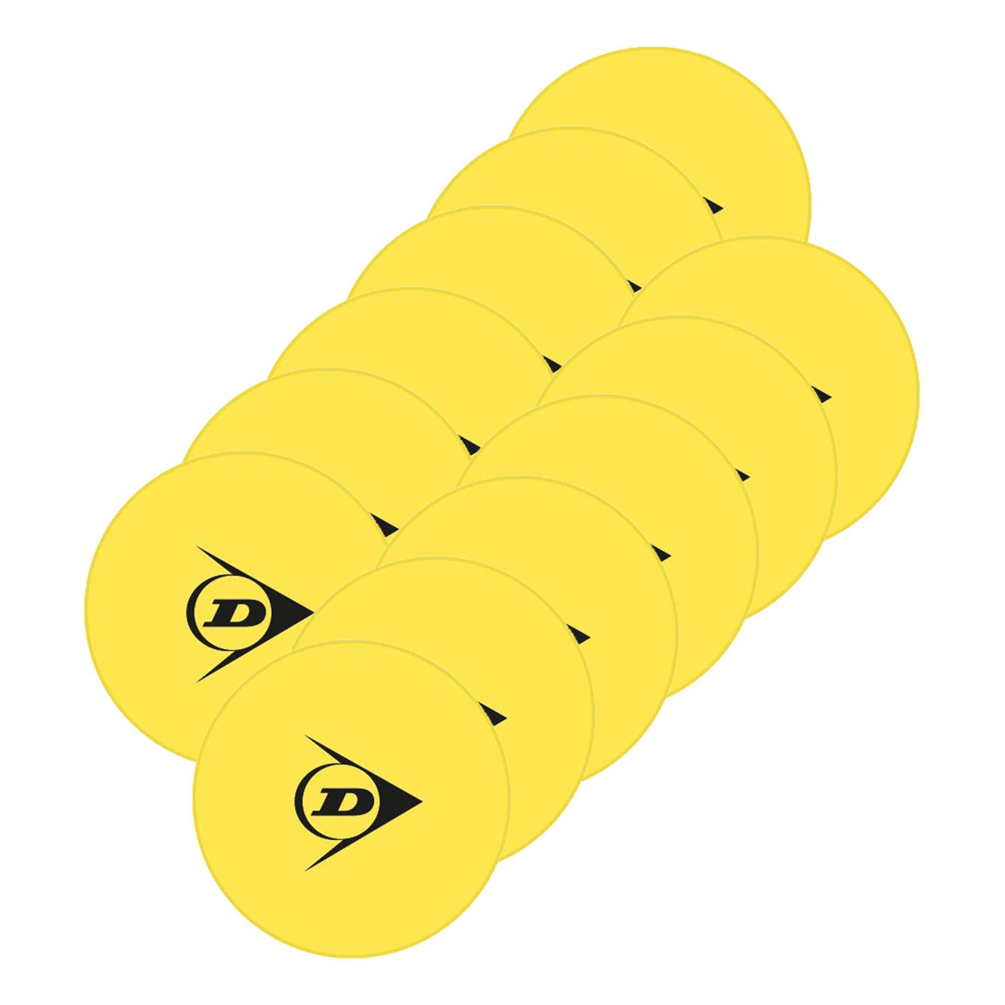 Dunlop Target Señalización De La Meta Pack De 12-Amarillo Dunlop Target Señalización De La Meta Pack De 12-Amarillo