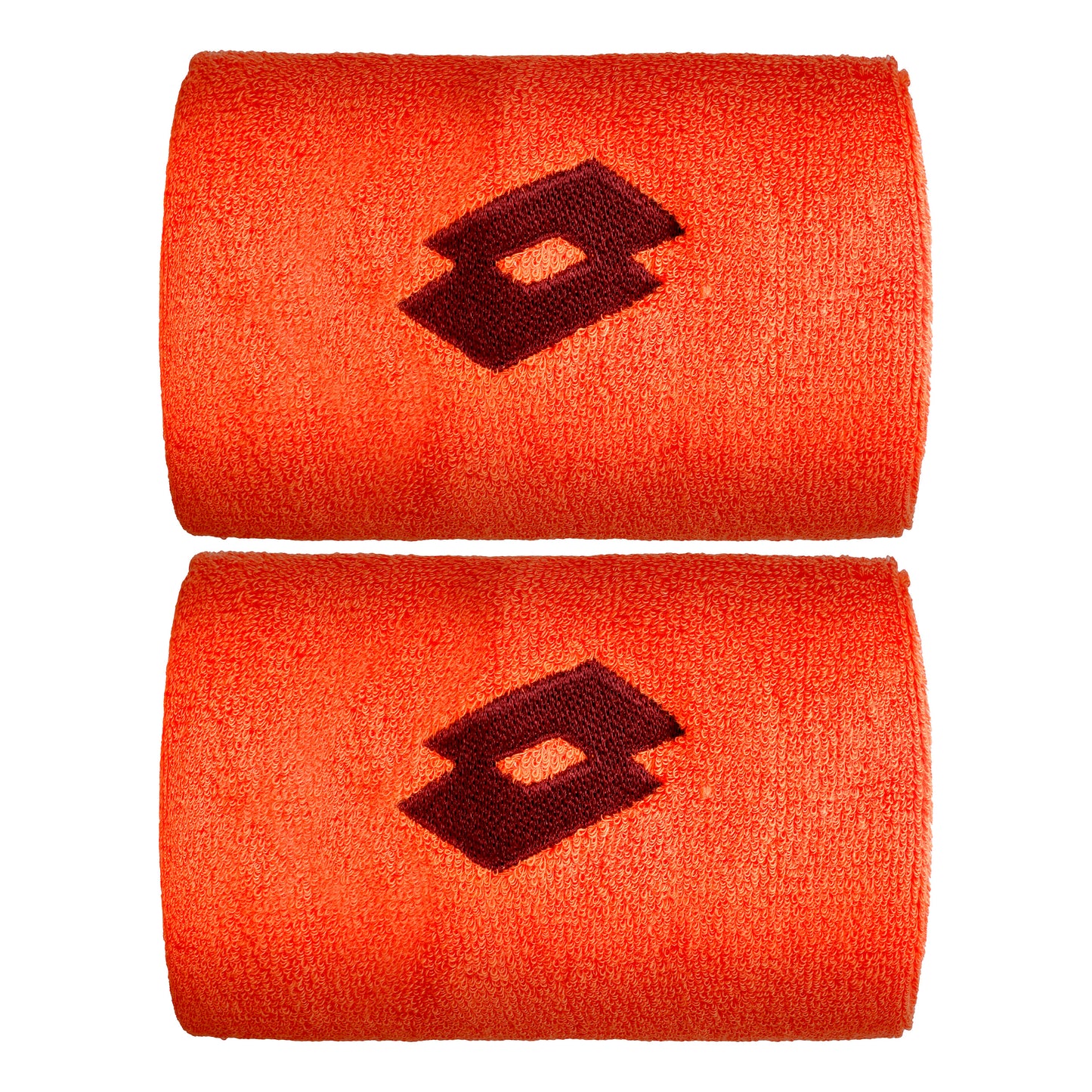 Lotto Cinta para sudor Pack de 2 corto - naranja, rojo oscuro Lotto Cinta para sudor Pack de 2 corto - naranja, rojo oscuro