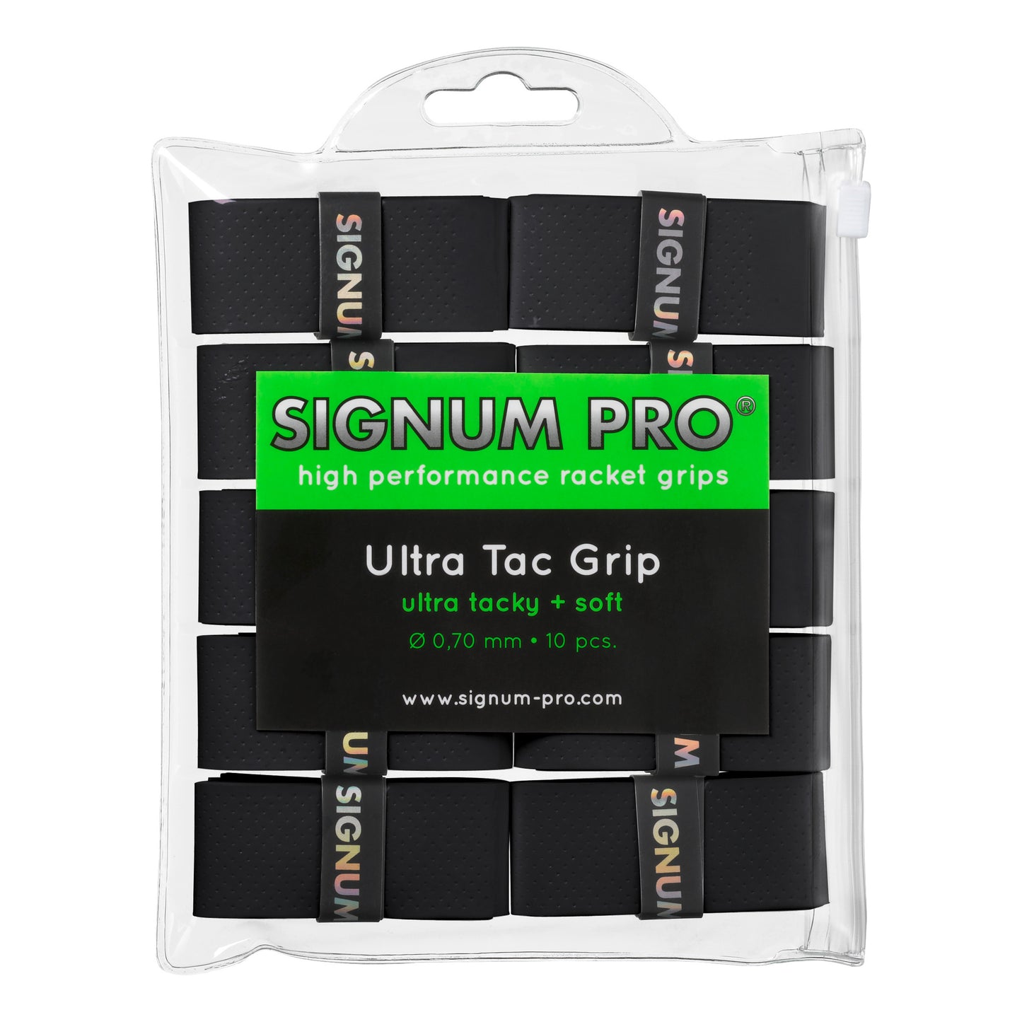 Signum Pro Ultra Tac Grip Pack De 10-Negro Signum Pro Ultra Tac Grip Pack De 10-Negro