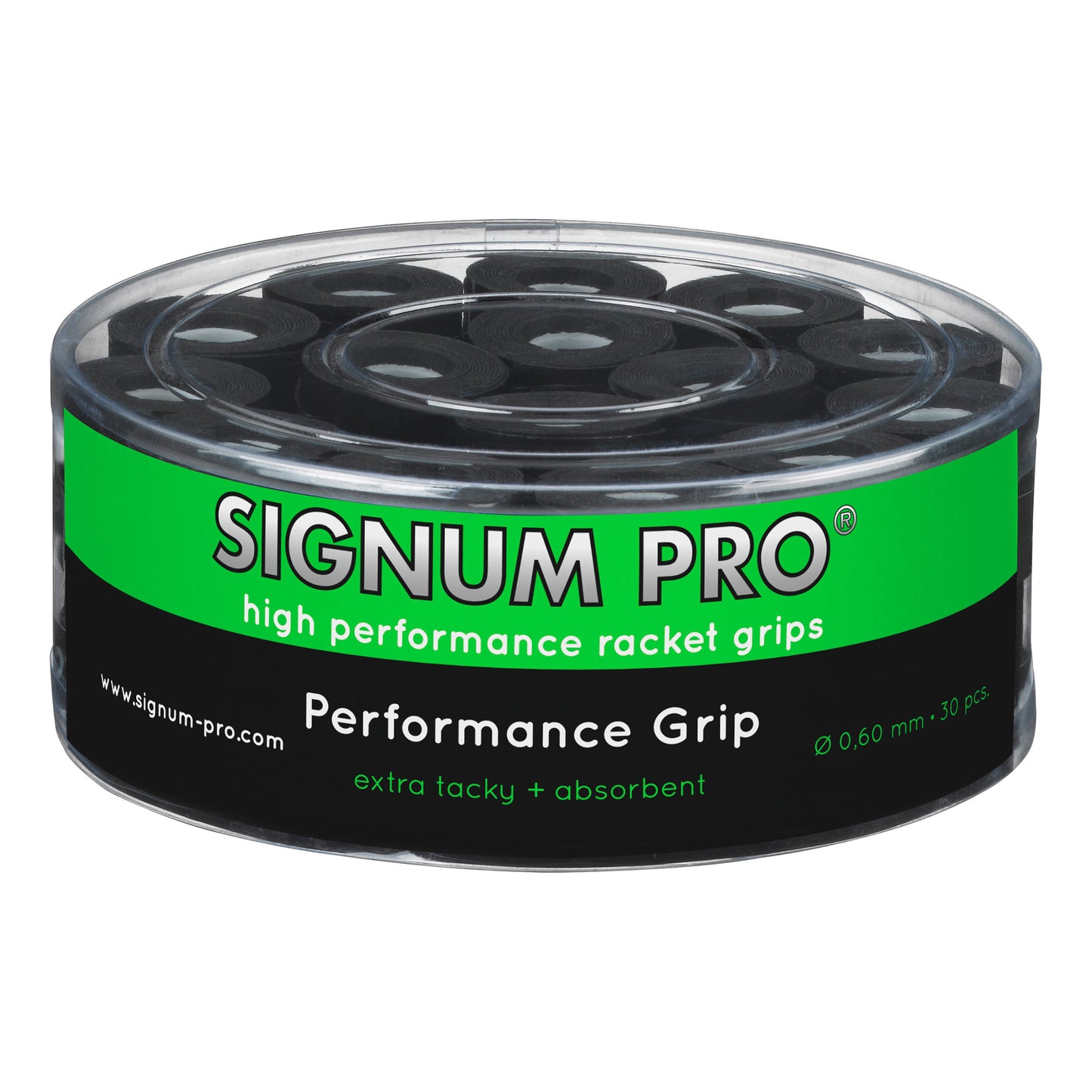 Signum Pro Performance Grip Pack De 30-Negro Signum Pro Performance Grip Pack De 30-Negro