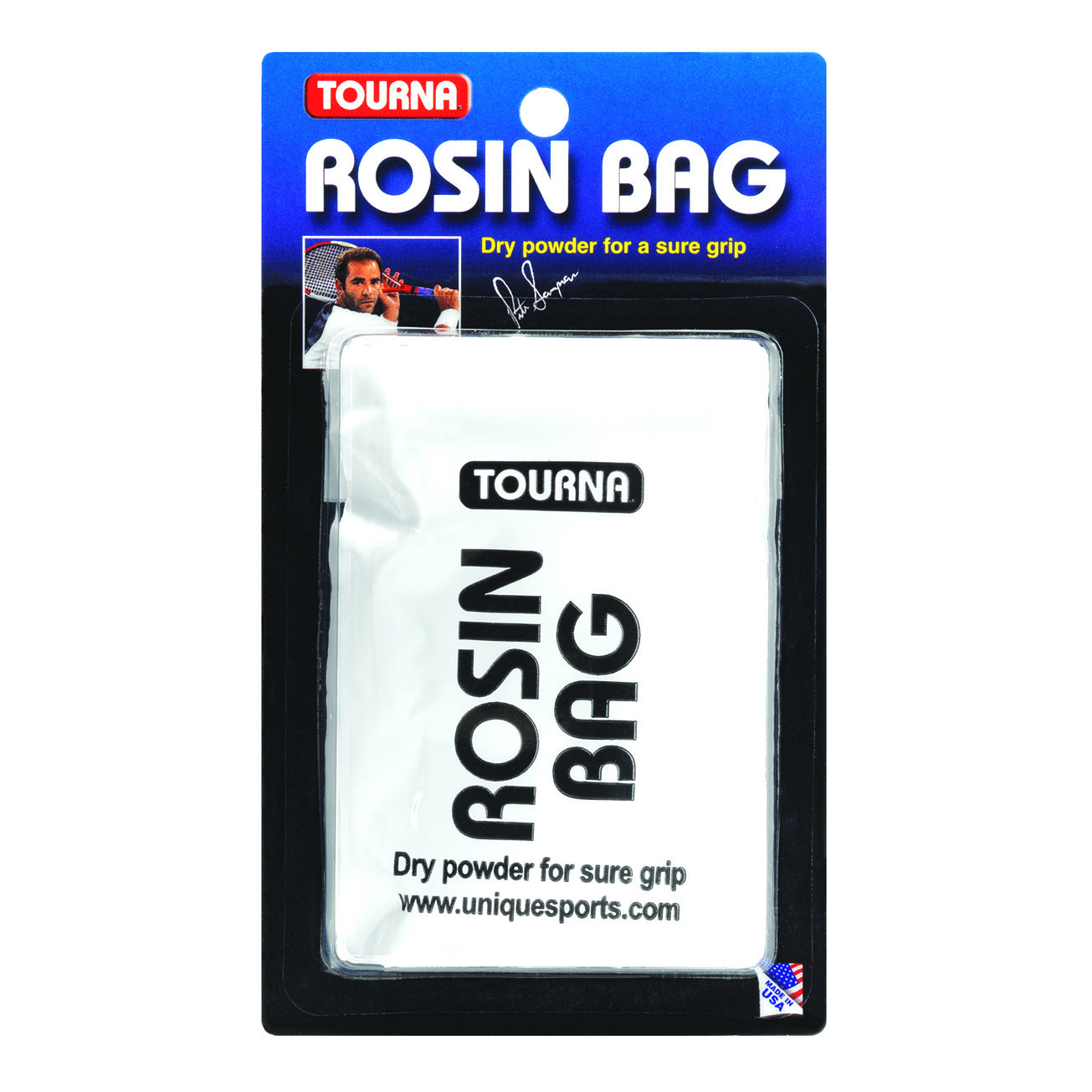 Tourna Rosin Bag Cuidado De Manos-Blanco Tourna Rosin Bag Cuidado De Manos-Blanco