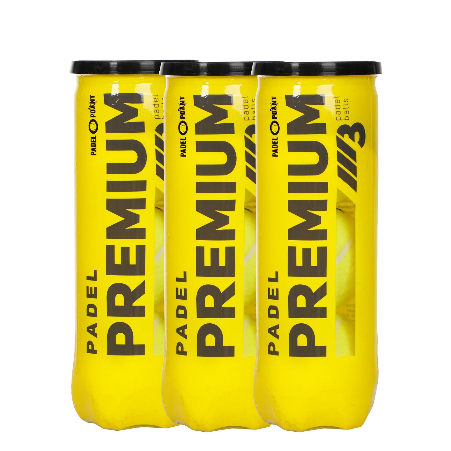 Padel-Point 3 botes de 3 pelotas Premium Ball Padel-Point 3 botes de 3 pelotas Premium Ball