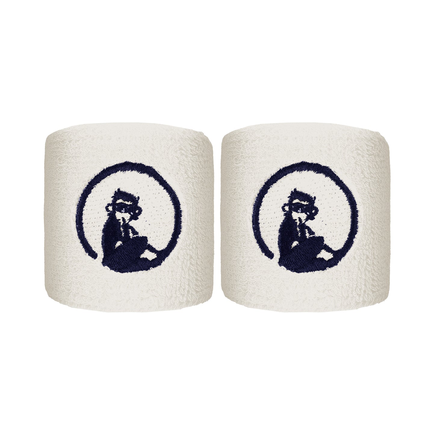 Quiet Please Cinta para sudor Pack de 2 corto - crema Quiet Please Cinta para sudor Pack de 2 corto - crema