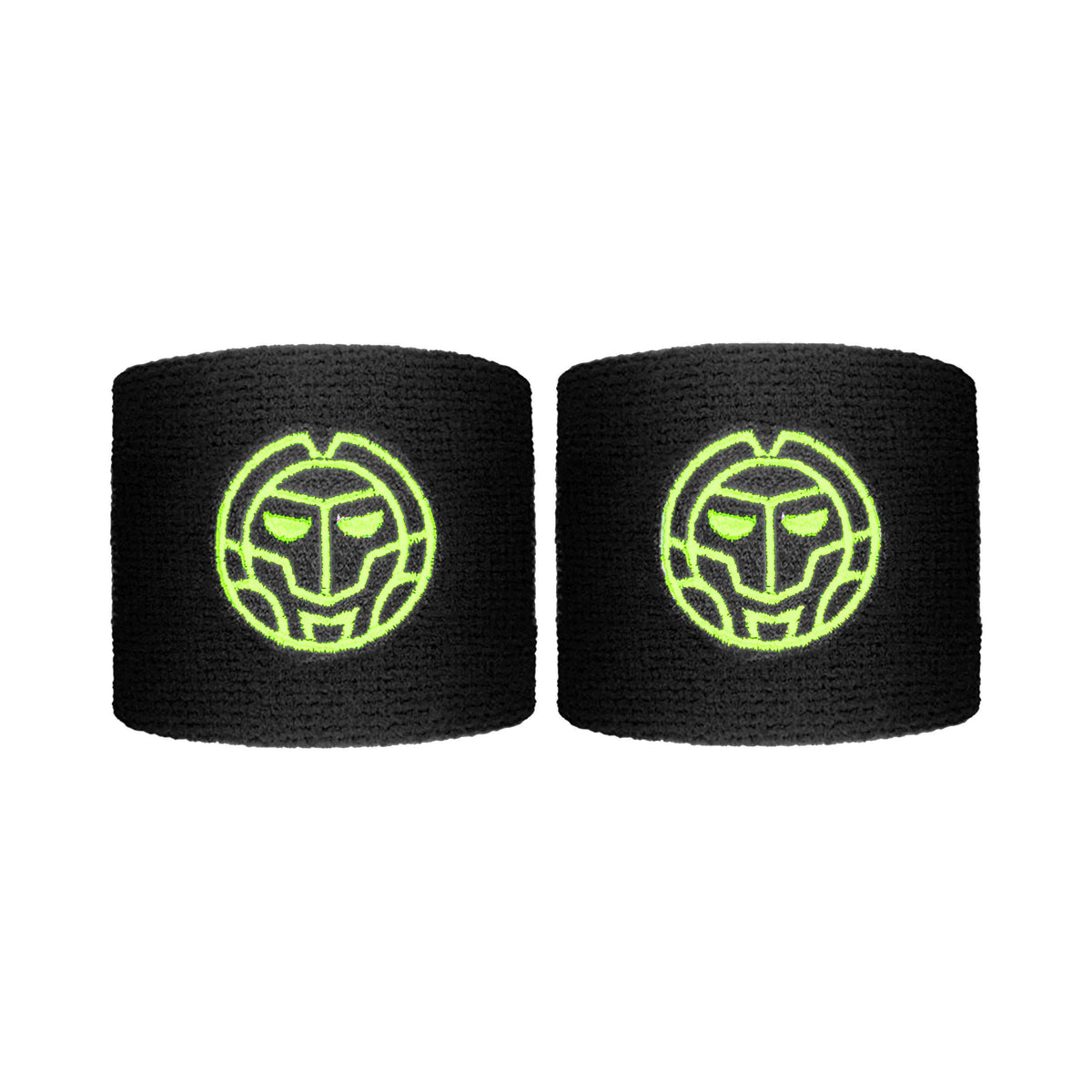 BIDI BADU Night Flash Cinta para sudor Pack de 2 corto - negro, amarillo neón BIDI BADU Night Flash Cinta para sudor Pack de 2 corto - negro, amarillo neón