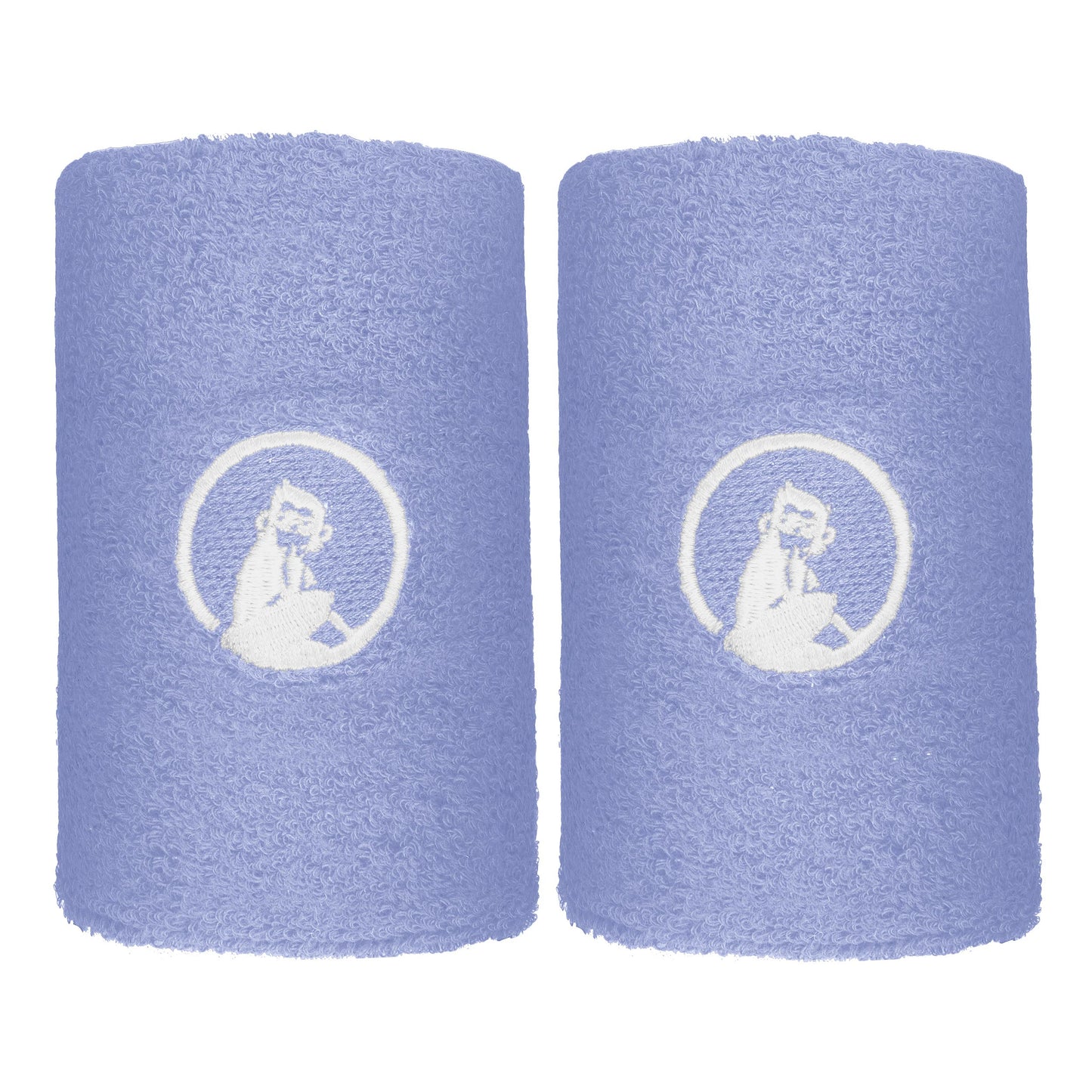 Quiet Please Glow Cinta para sudor Pack de 2 largo - azul cobalto Quiet Please Glow Cinta para sudor Pack de 2 largo - azul cobalto