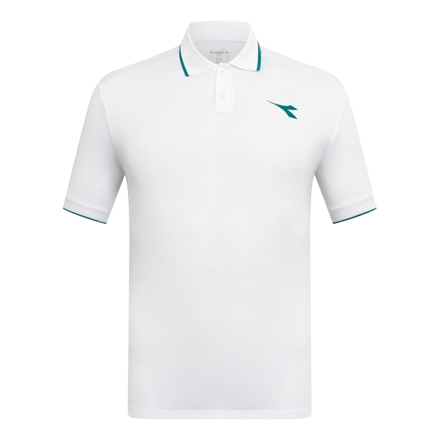 Diadora Match Polo Hombres-blanco Diadora Match Polo Hombres-blanco