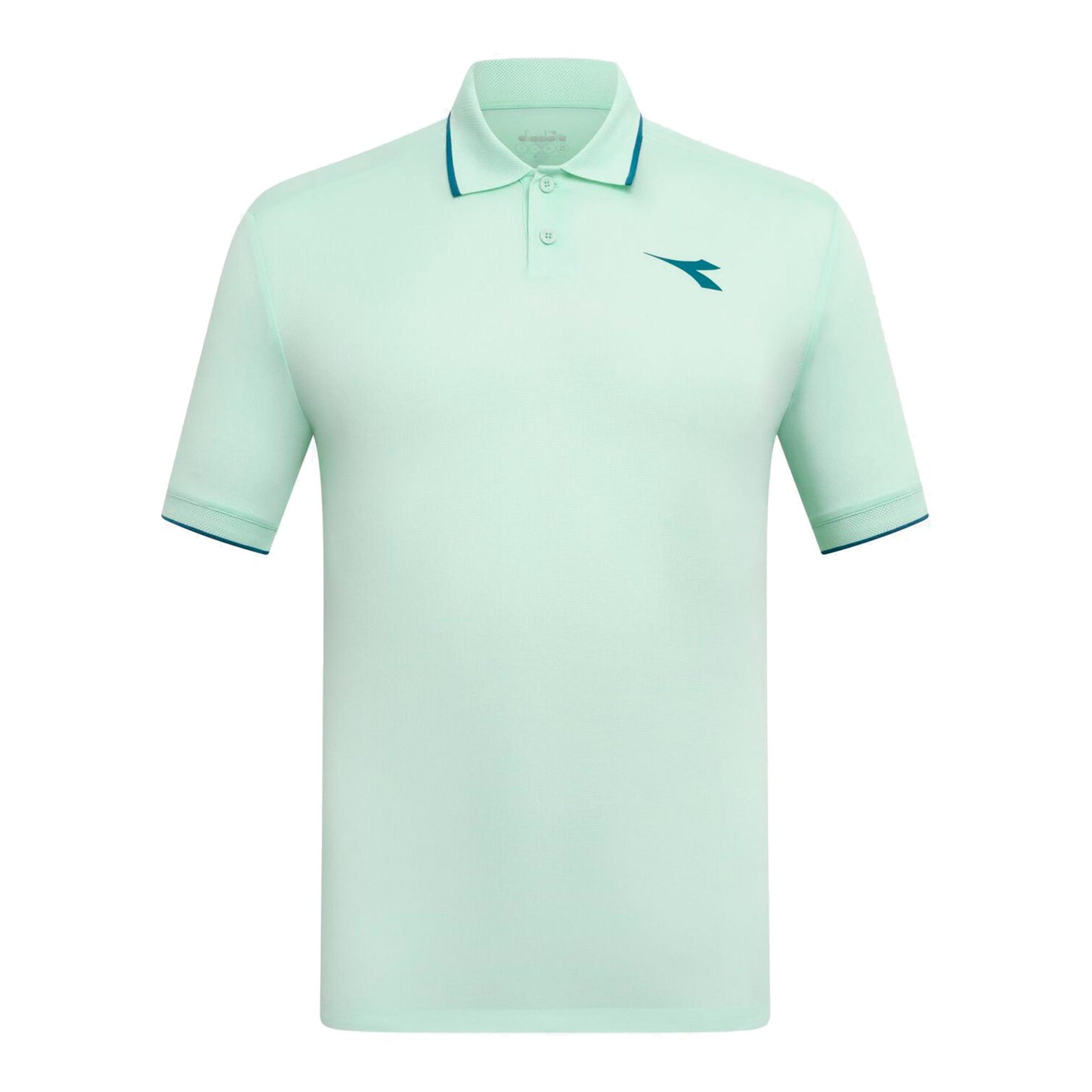 Diadora Match Polo Hombres-verde Diadora Match Polo Hombres-verde