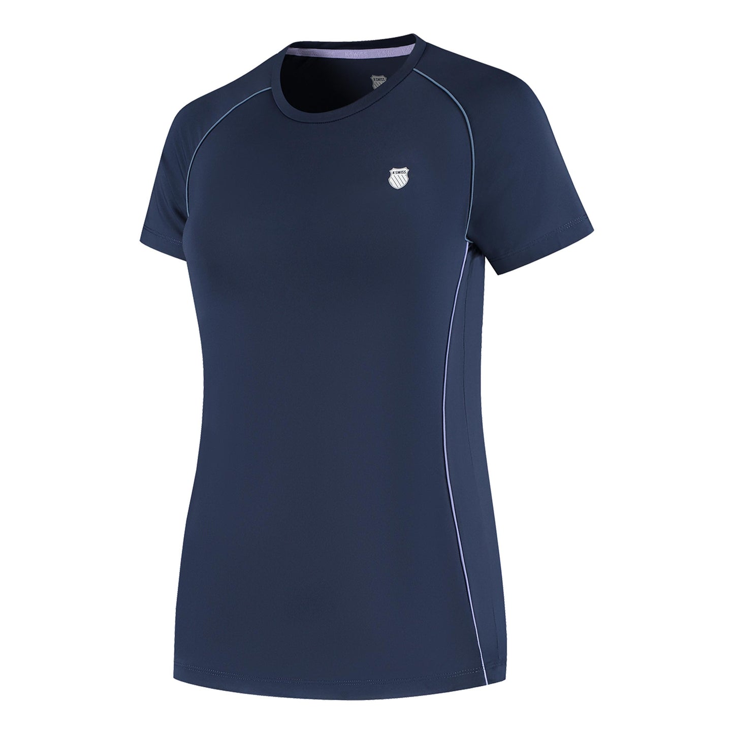K-Swiss Hypercourt Basic Camiseta de manga corta Mujeres - azul oscuro K-Swiss Hypercourt Basic Camiseta de manga corta Mujeres - azul oscuro