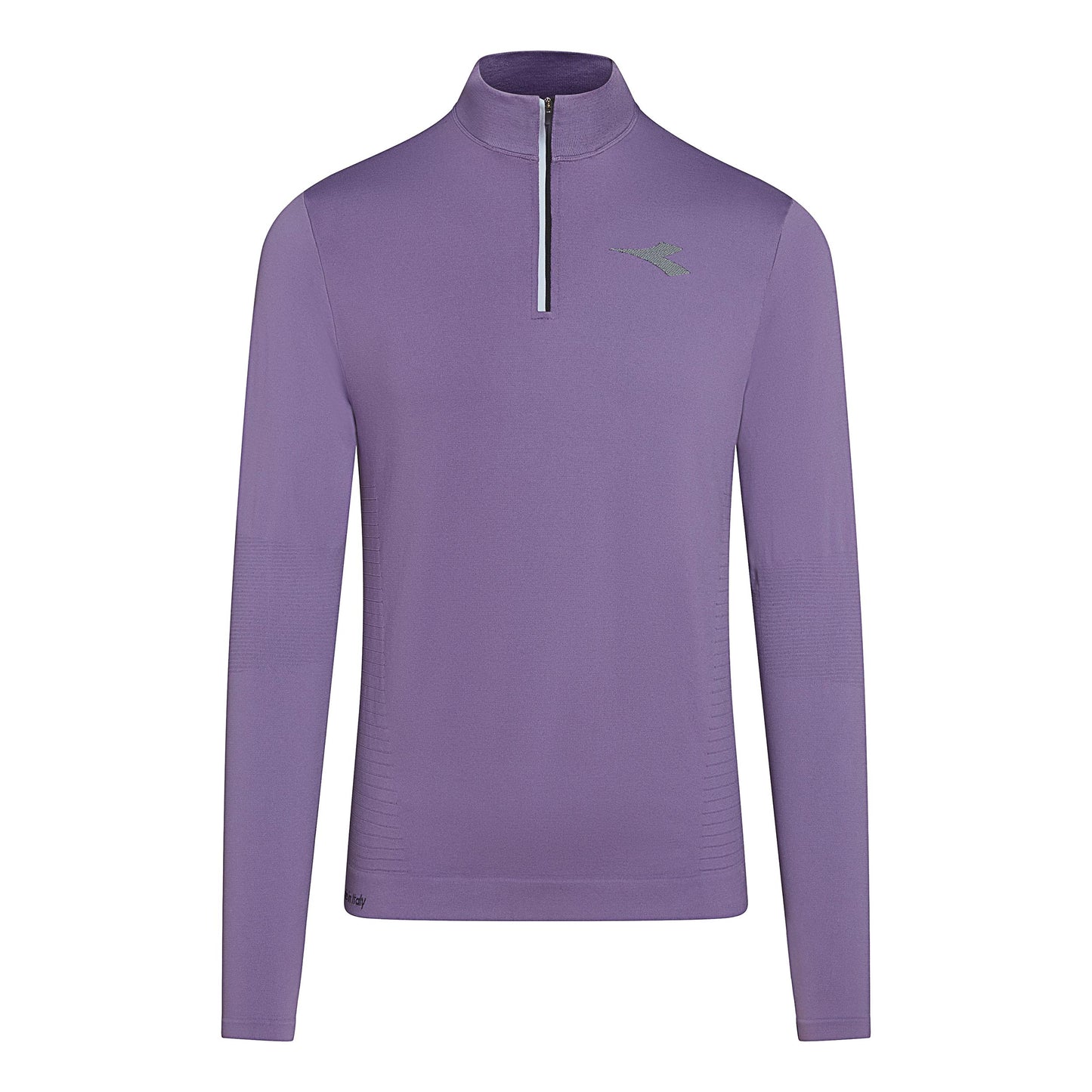 Diadora 1/2 Zip Stratouno Camiseta de manga larga Hombres - violeta Diadora 1/2 Zip Stratouno Camiseta de manga larga Hombres - violeta