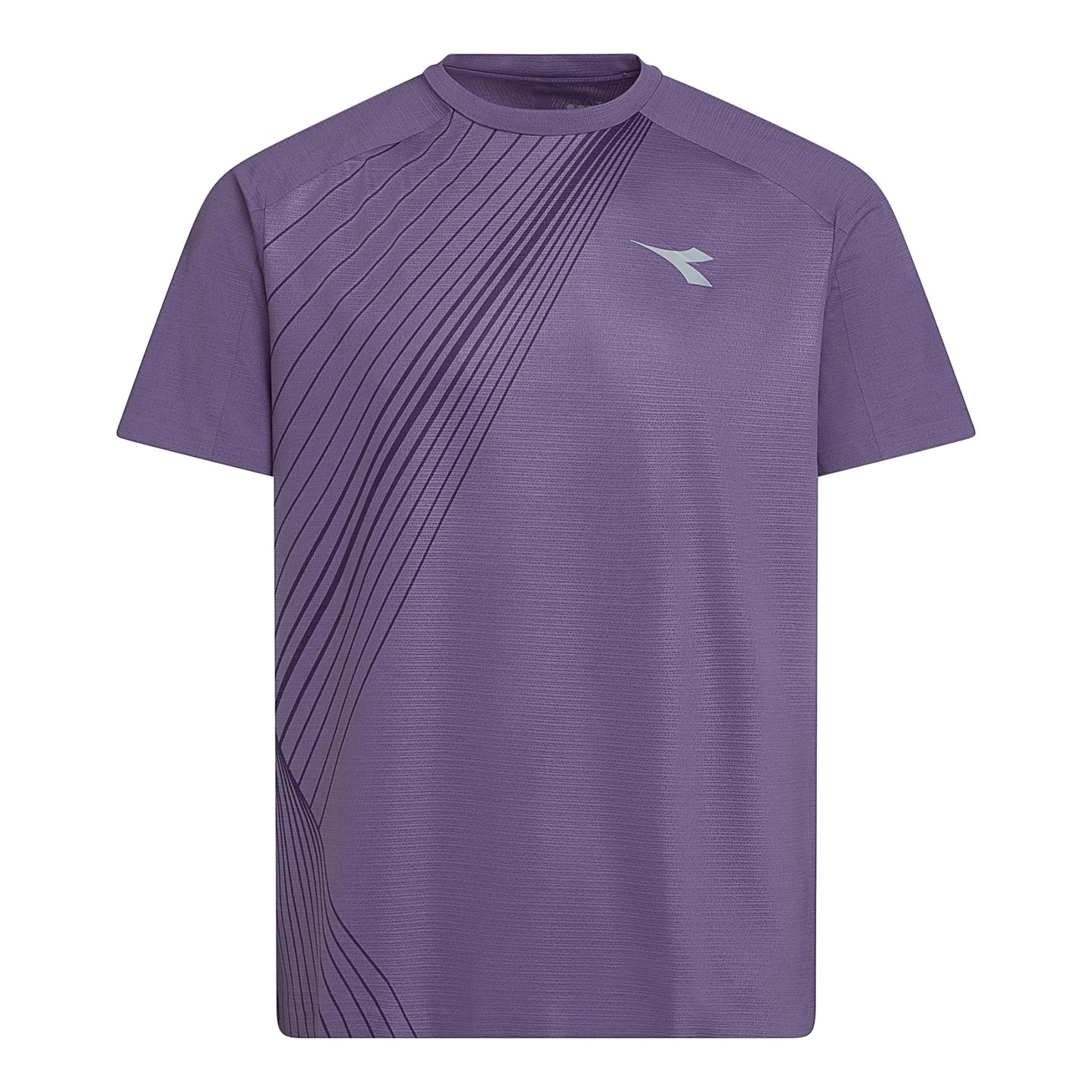 Diadora Fibrazero Camiseta de manga corta Hombres - violeta Diadora Fibrazero Camiseta de manga corta Hombres - violeta