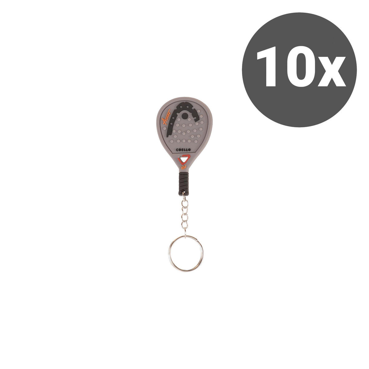 HEAD Coello Llavero Pack de 10 - negro HEAD Coello Llavero Pack de 10 - negro