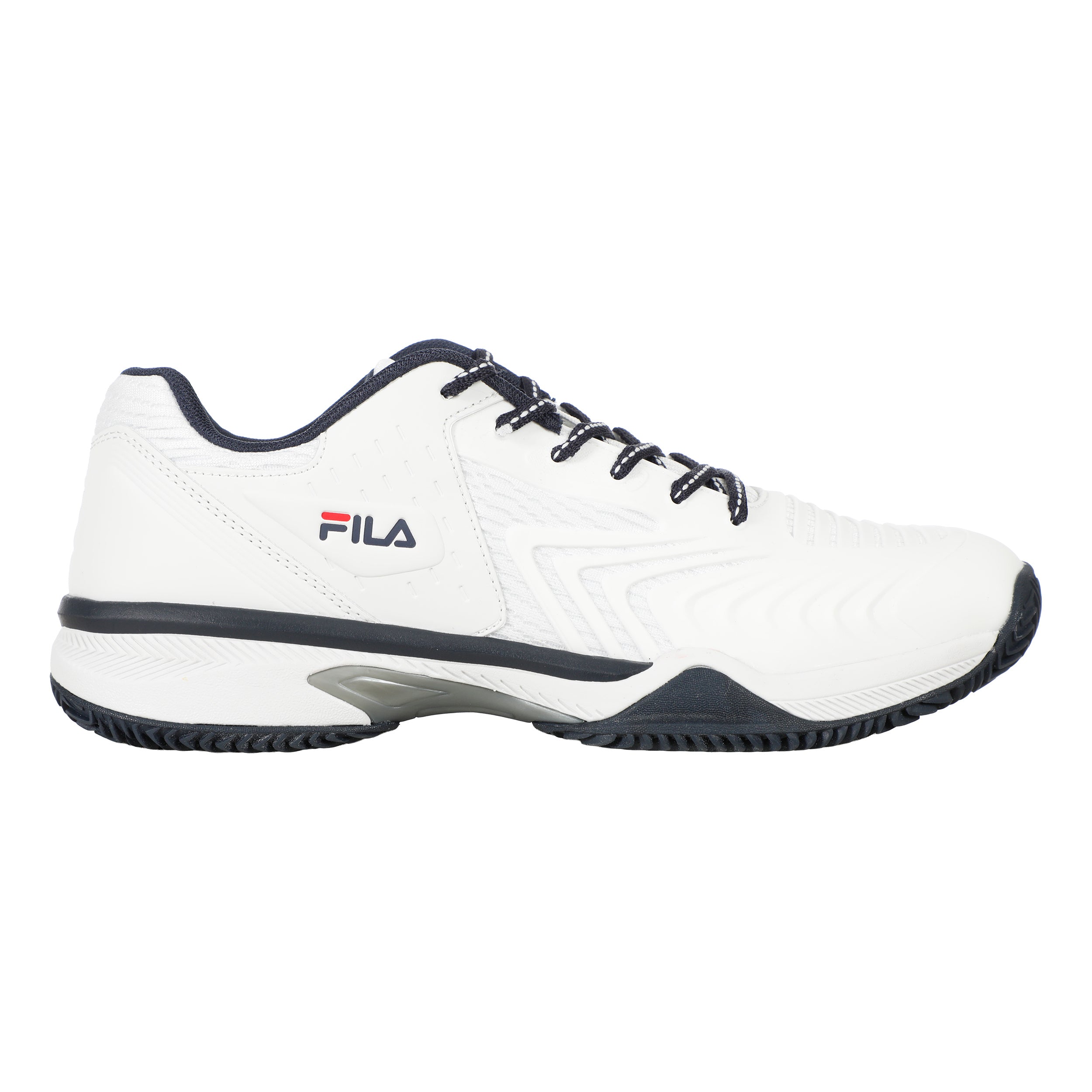 Fila Sabbia Lite 3 Zapatilla Tierra Batida Hombres-Blanco,Azul Oscuro