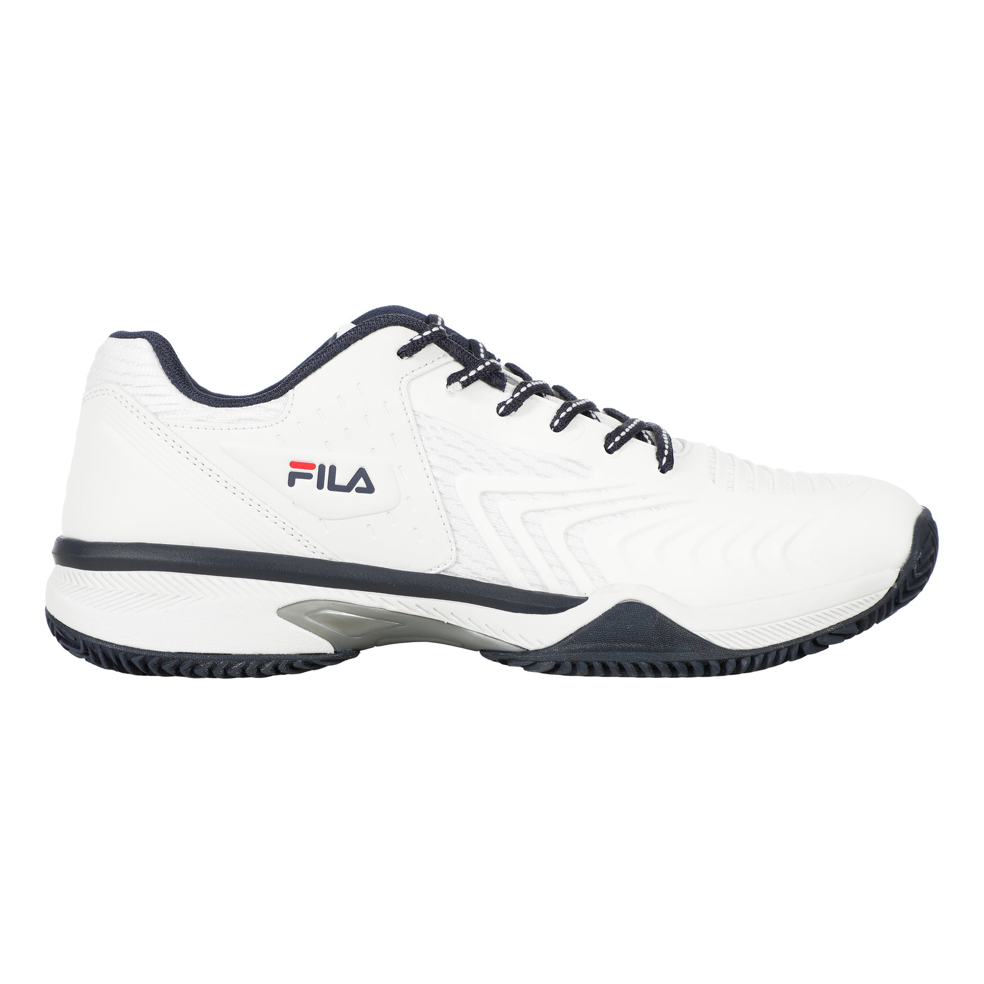 Fila Sabbia Lite 3 Zapatilla Tierra Batida Hombres-Blanco,Azul Oscuro