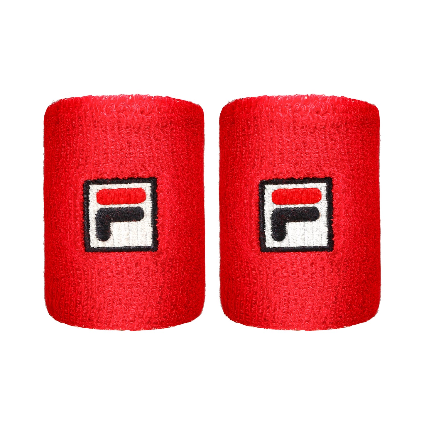 Fila Osten Cinta para sudor Pack de 2 Unisex - rojo, blanco