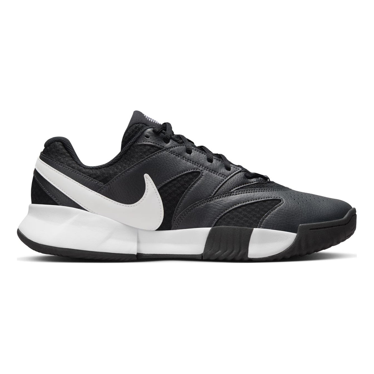 Nike Court Lite 4 Zapatilla Tierra Batida Hombres-Negro,Blanco