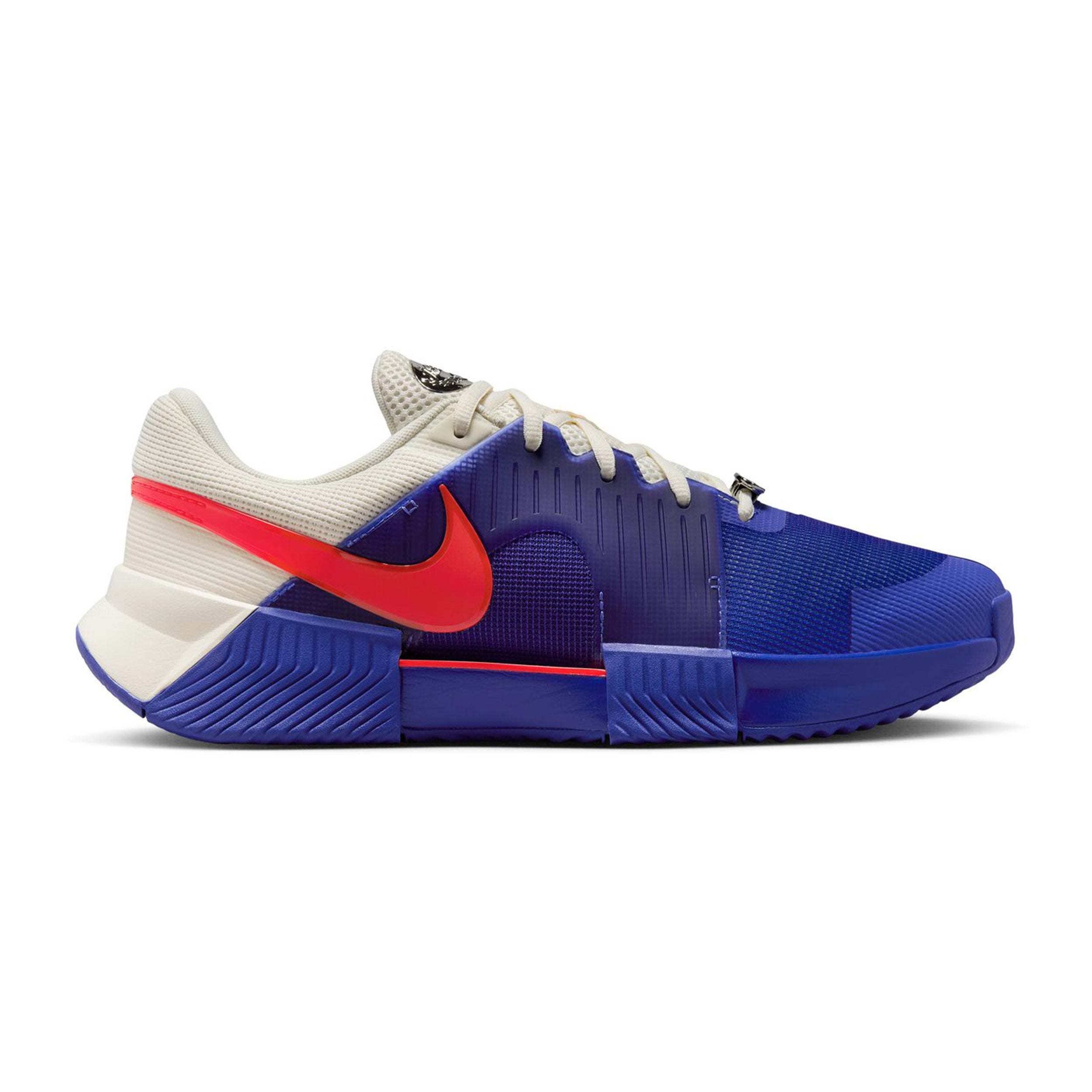 Nike GP Challenge 1 PRM Zapatilla Tierra Batida Hombres-Azul Oscuro,Crema