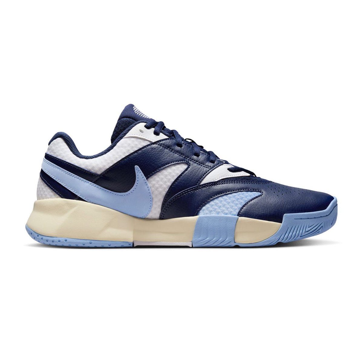 Nike Court Lite 4 Zapatilla todas las superficies Hombres-blanco, azul oscuro
