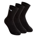 Everyday Cushion Crew Calcetines Deporte Pack De 3-Negro