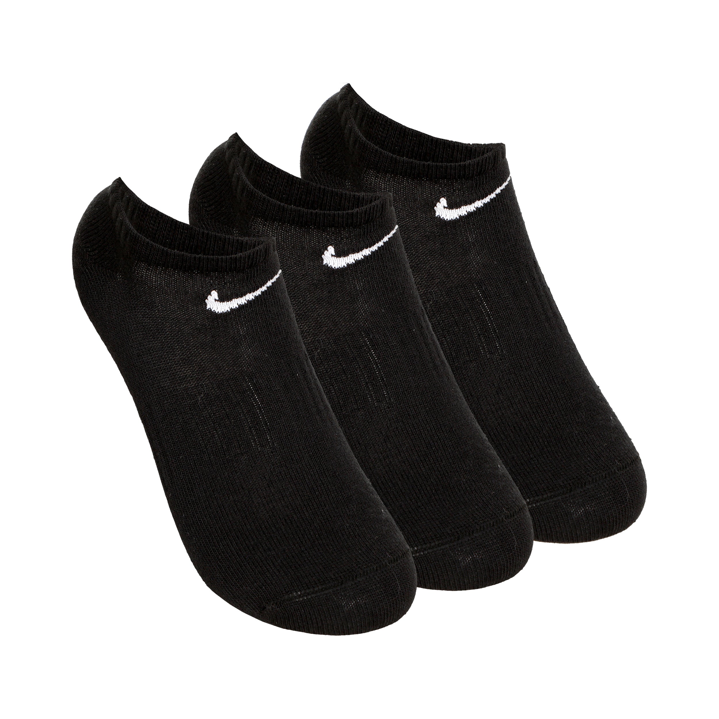 Nike Everyday Lightweight Calcetines de tenis Pack de 3 Unisex - negro, blanco