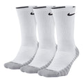 Dry Cushion Crew Calcetines de deporte Pack de 3 Unisex - blanco, negro