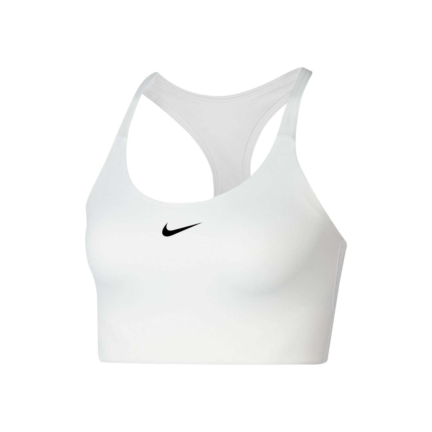 Nike Dri-Fit Swoosh Sujetador deportivo Mujeres - blanco,