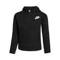 Big Kids Sudadera con cremallera Chicas - negro, blanco