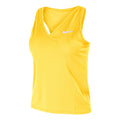 Dri-Fit Victory Court Camiseta de tirantes Mujeres - amarillo oro, blanco