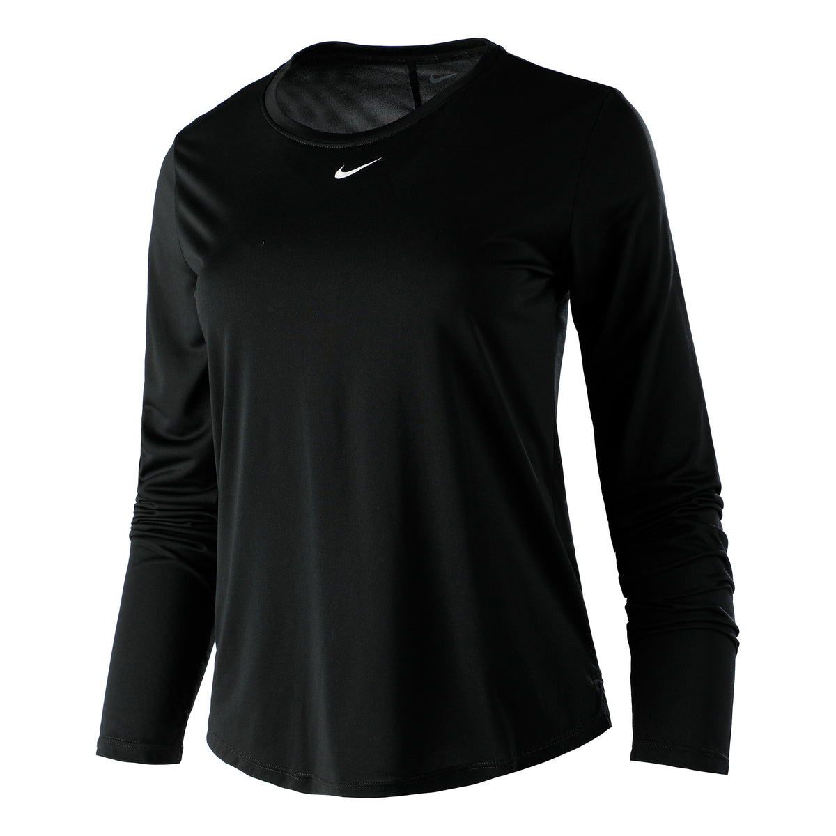 Nike Dri-Fit One Standard Camiseta de manga larga Mujeres - negro, blanco