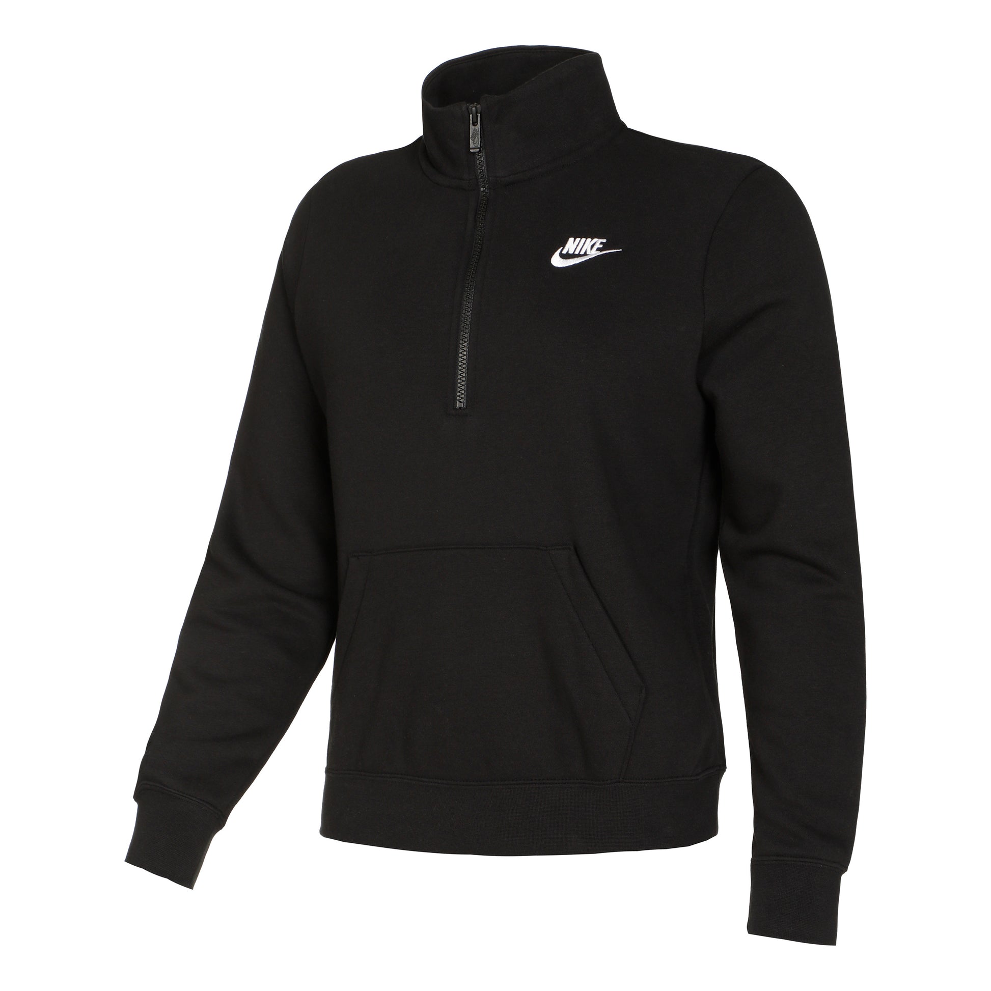 Nike New Sportswear Club Half-Zip Sudadera Mujeres - negro,