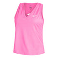 Dri-Fit Victory Court Camiseta de tirantes Mujeres - rosa, blanco